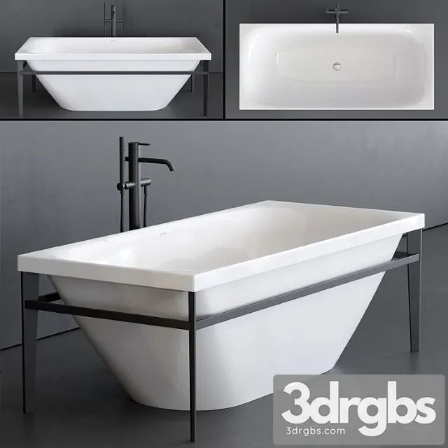 Duravit Xviu Bathtub 3D Model Download