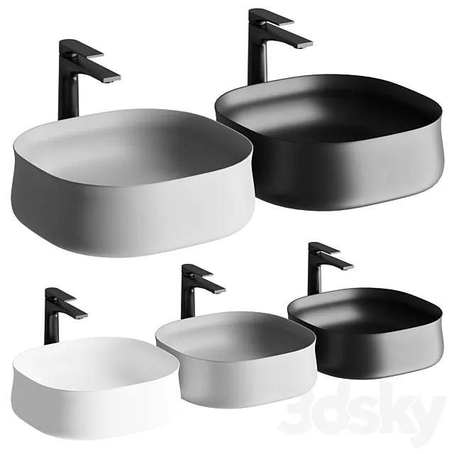 Duravit ZENCHA | Sink 3D Model Duravit ZENCHA | Sink 3D Model