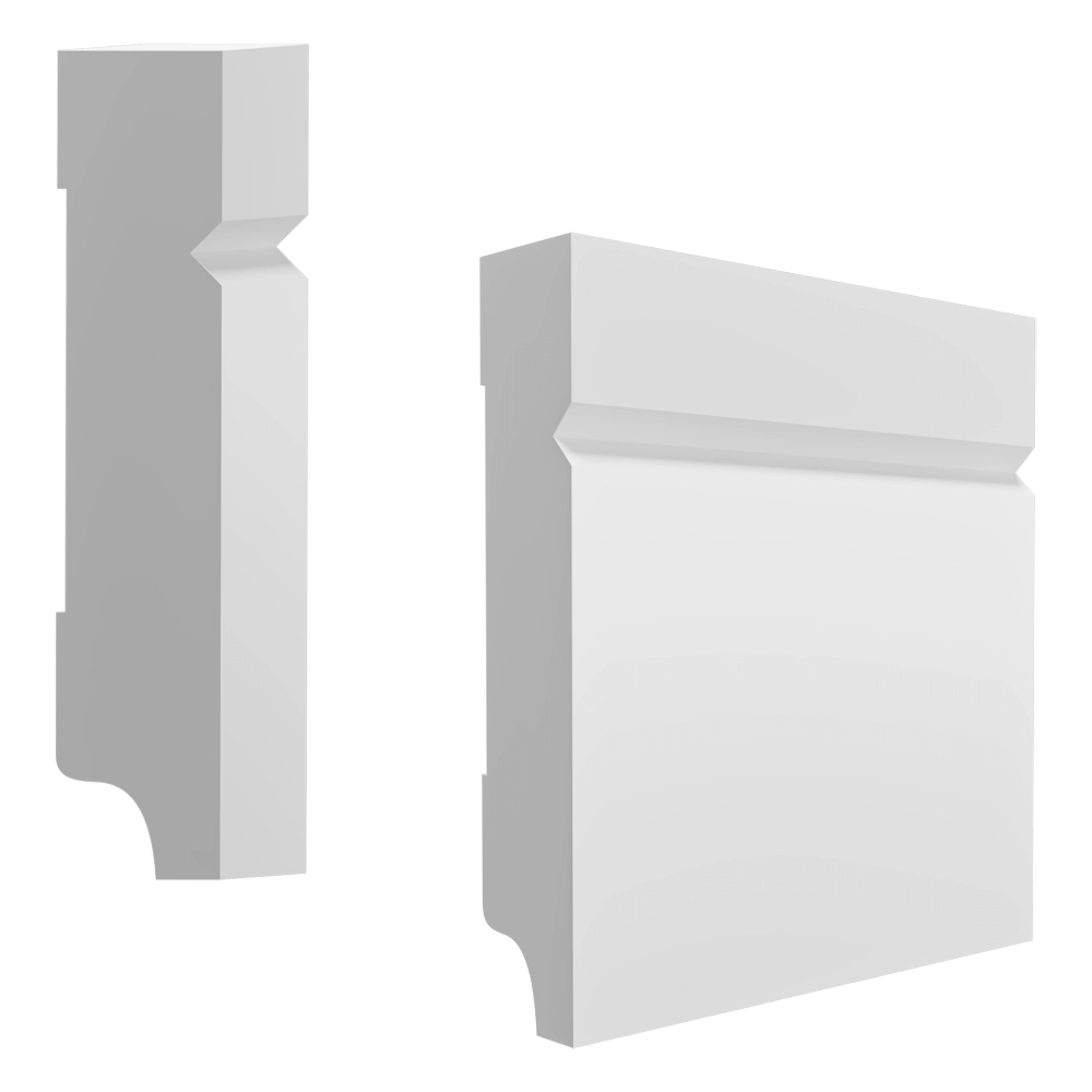 Dusek Decor  – Skirting board San Diego 3D Model