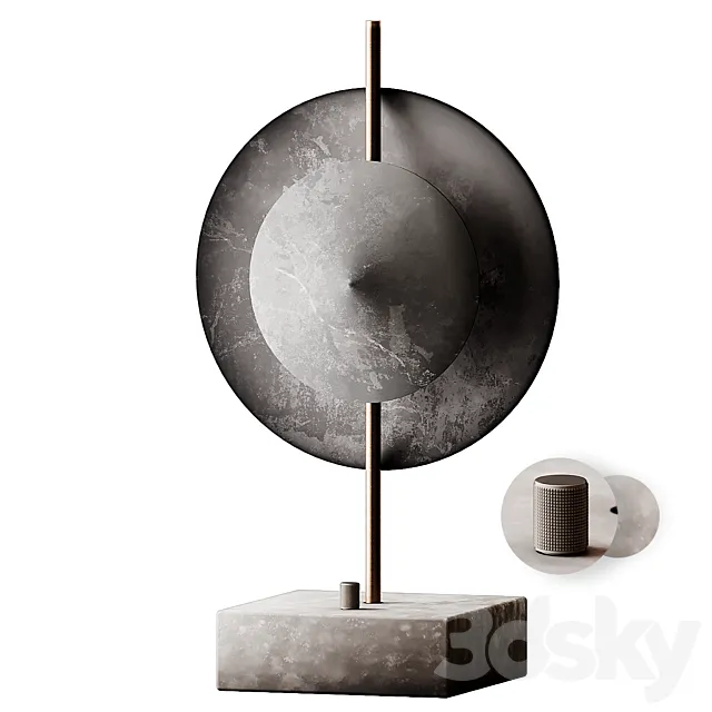 DUSK TABLE LAMP Designed by Nicolaj Nøddesbo 3DModel DUSK TABLE LAMP Designed by Nicolaj Nøddesbo 3DModel
