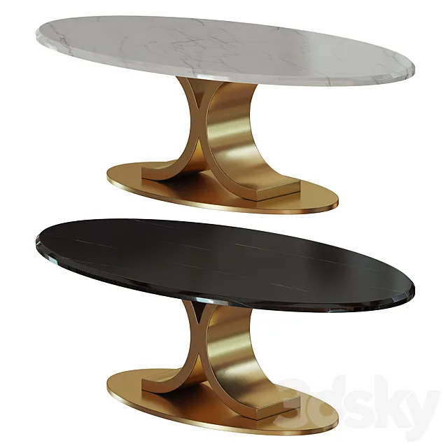 DV Home Collection KENT plus tavolo 3D Model DV Home Collection KENT plus tavolo 3D Model