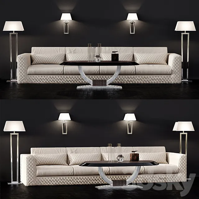 DV Home COOPER Sofa 3DModel DV Home COOPER Sofa 3DModel