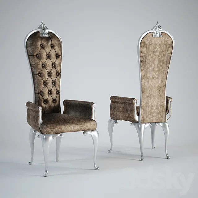 DV home PRINCE capotavola _ sedia 3D Model DV home PRINCE capotavola _ sedia 3D Model