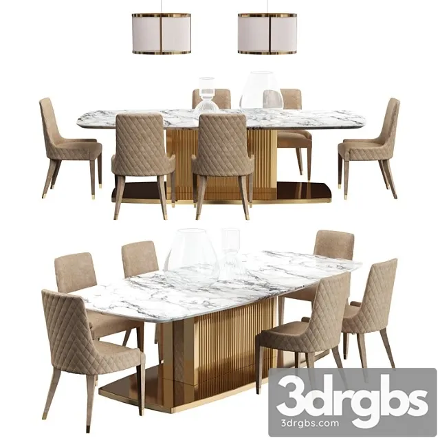 Dv home table set 2 3D Model Download Dv home table set 2 3D Model Download