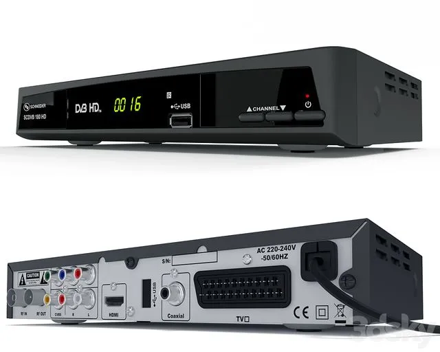 DVD System 3D Model