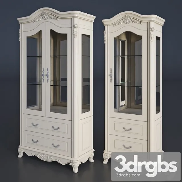 Dvie Vitriny Milano 8803 1 3D Model Download Dvie Vitriny Milano 8803 1 3D Model Download