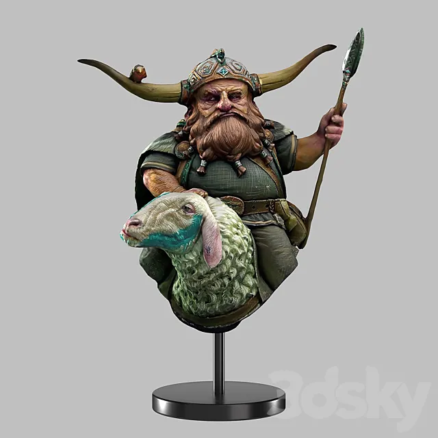 Dwarf 3D Model Dwarf 3D Model