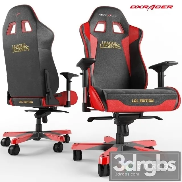 Dxrace Gaming Chair 3D Model Download Dxrace Gaming Chair 3D Model Download