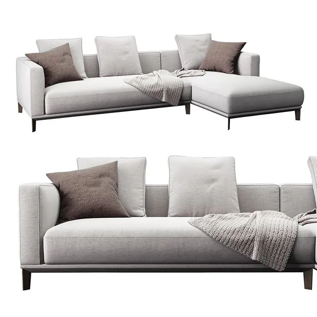 Dylan alberta salotti sofa 3D Model