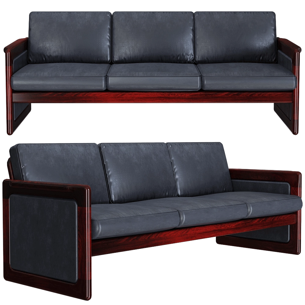 Dyrlund – Sofa Rosewood Hires 7820 3 3D Model