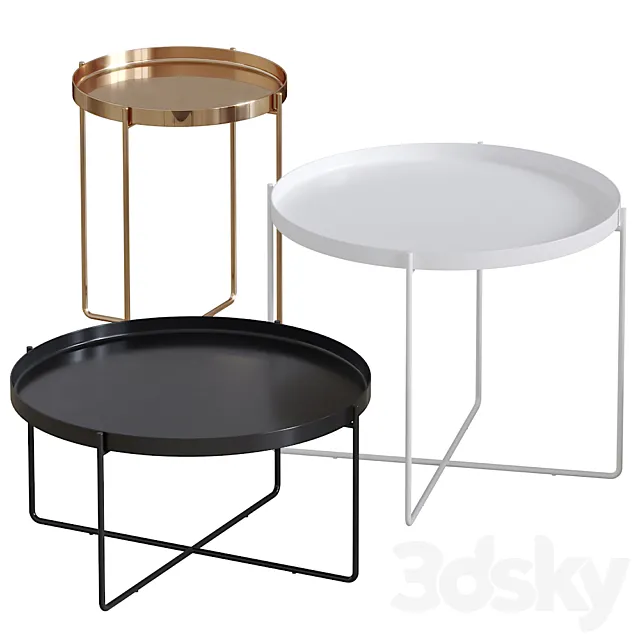 e15 – CM05 Habibi Side Table 3DModel e15 – CM05 Habibi Side Table 3DModel