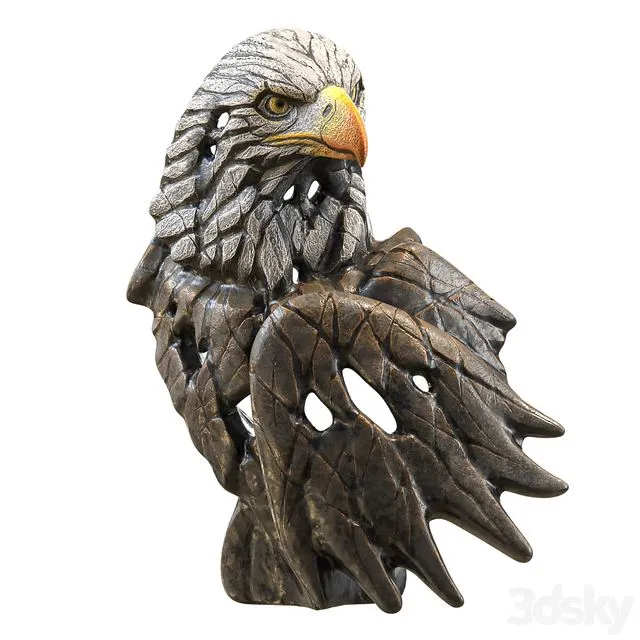 Eagle bust 3D Model Eagle bust 3D Model