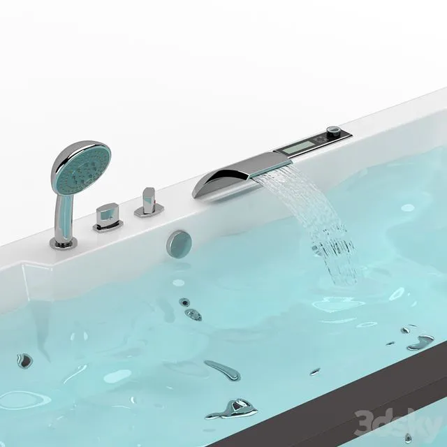EAGO whirlpool tub 3D Model