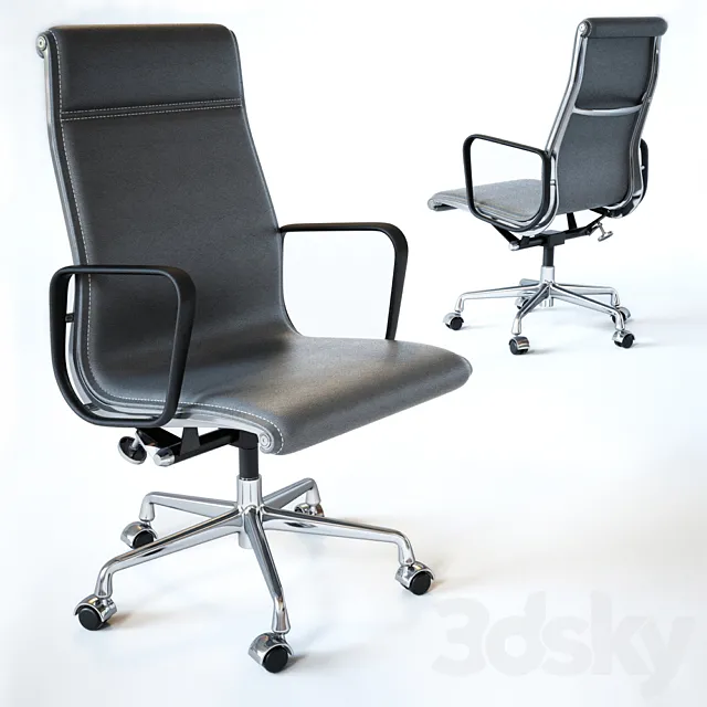 Eames Boss Office Chair 3D Model Eames Boss Office Chair 3D Model