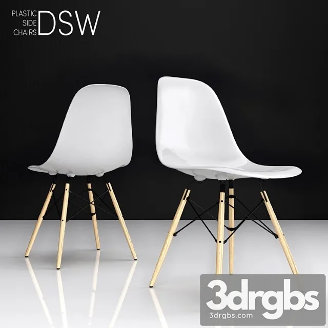 Eames dsw plastic side chair Eames dsw plastic side chair