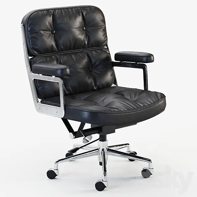 Eames Executive Lobby Chair 3DModel Eames Executive Lobby Chair 3DModel
