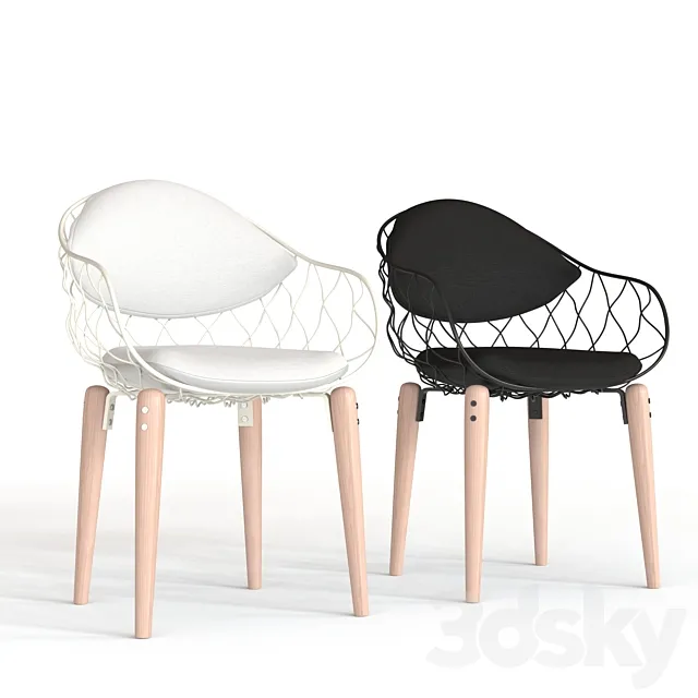 Eames Flow chair (vray corona) 3D Model