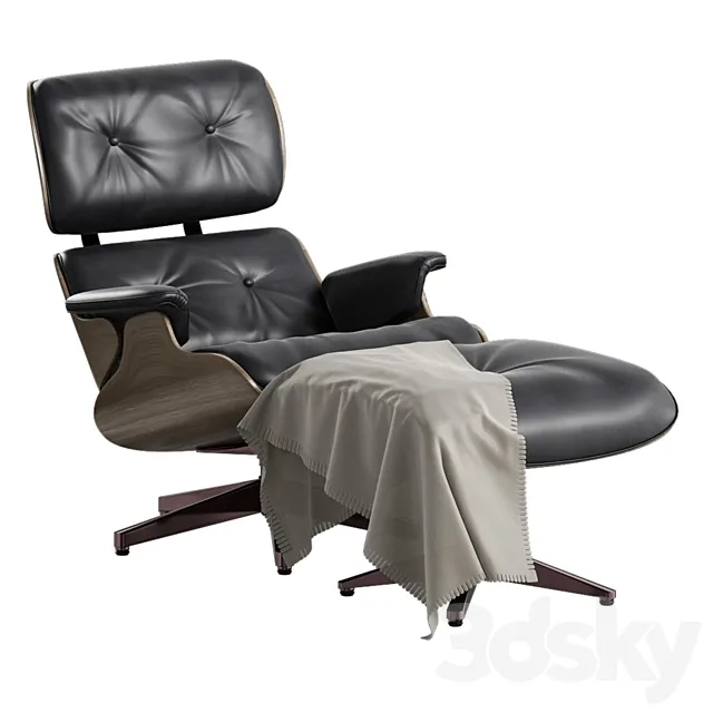 Eames Lounge Armchair 3DModel