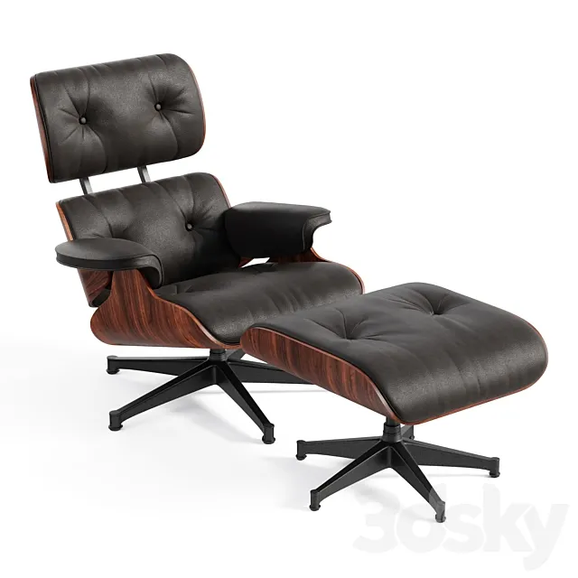 Eames Lounge Chair 3D Model