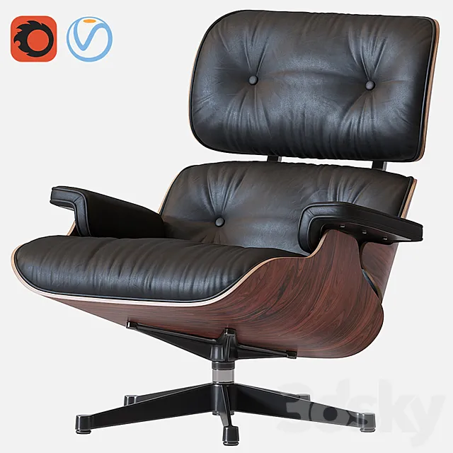 Eames Lounge Chair 3DModel