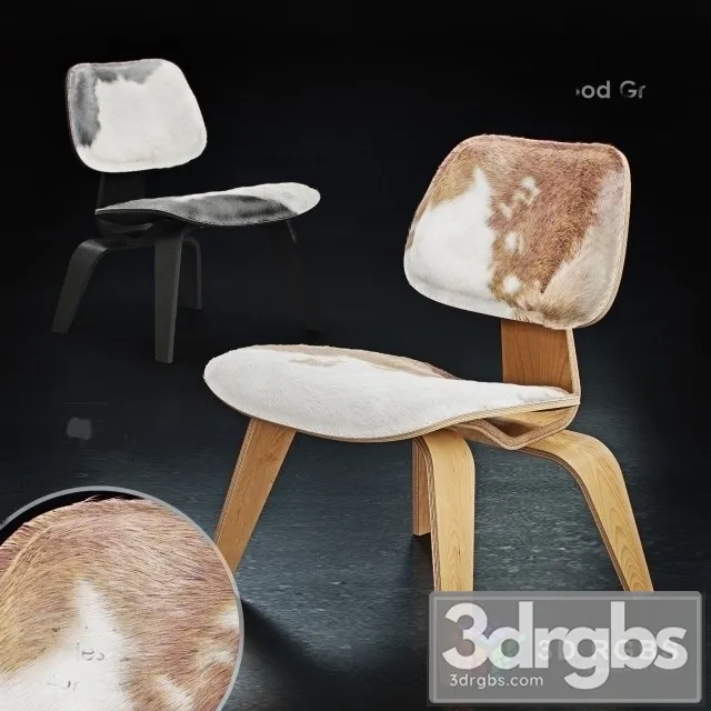 Eames Lounge Chair Wood 3D Model Download