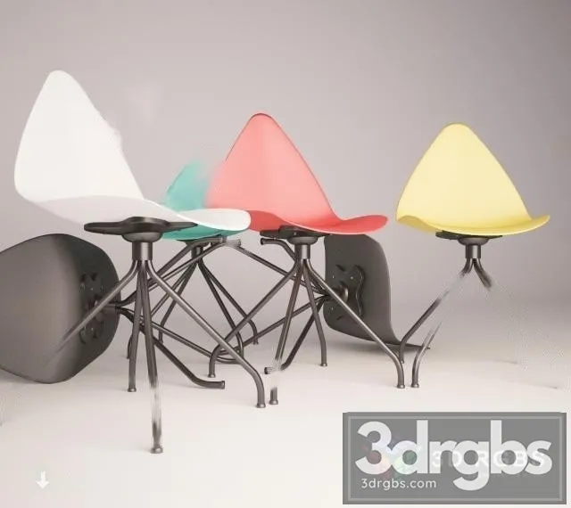 Eames Plastic Color Chair 3D Model Download Eames Plastic Color Chair 3D Model Download