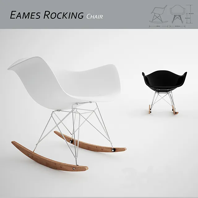 Eames Rocking Chair 3DModel