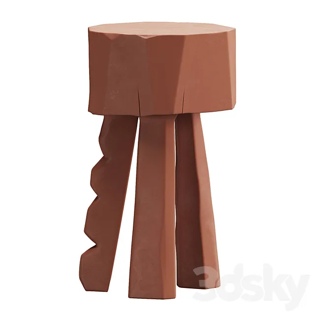Earth Stool by Vince Skelly 3DModel Earth Stool by Vince Skelly 3DModel