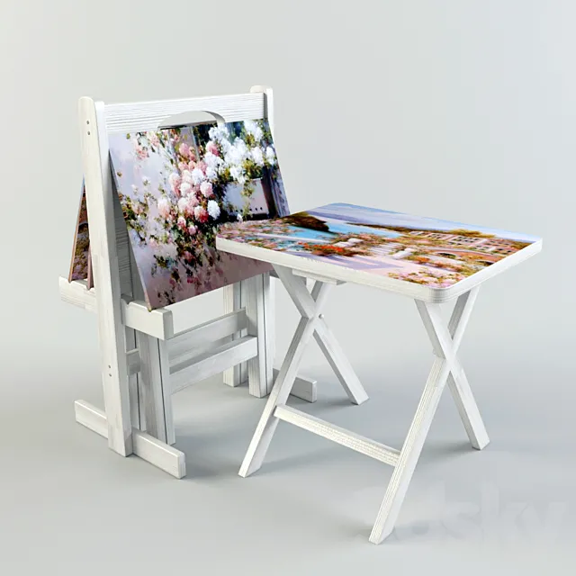 Easel 3DModel Easel 3DModel