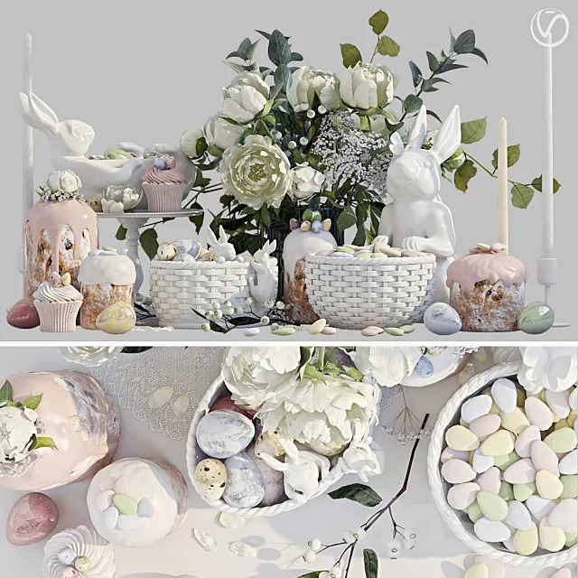 Easter set – 3 3D Model