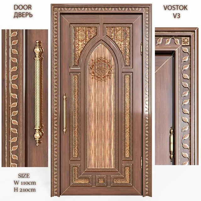 Eastern Doors VOSTOK V3 3D Model