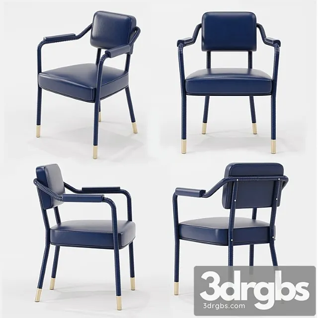 Easton dining chair by and objects Easton dining chair by and objects