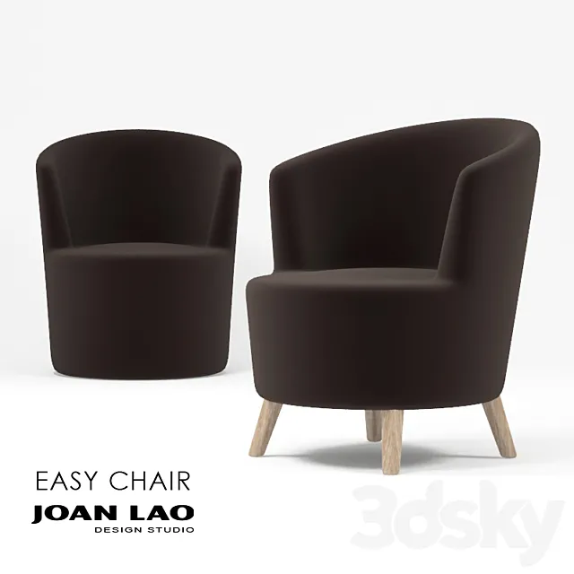 Easy Chair 3D Model Easy Chair 3D Model