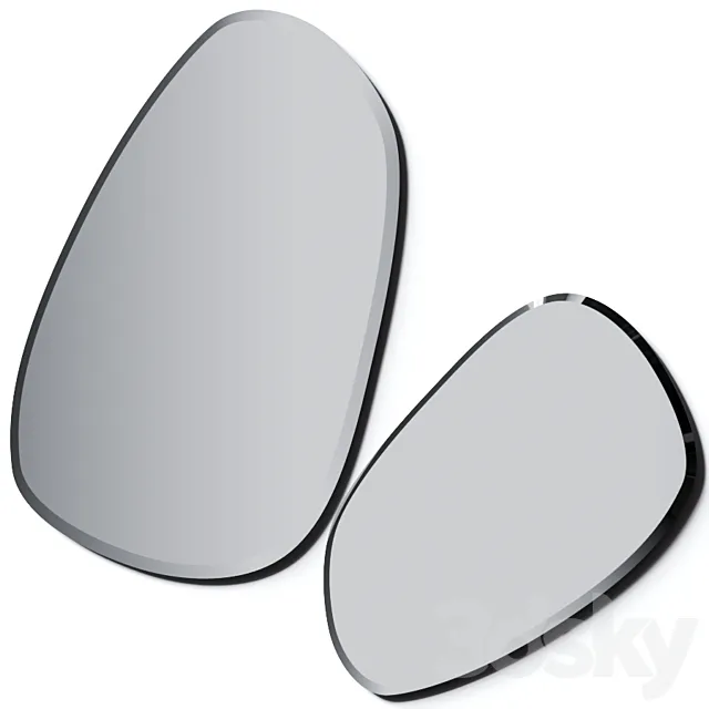 Easyline Miami Wall Mirrors 3D Model
