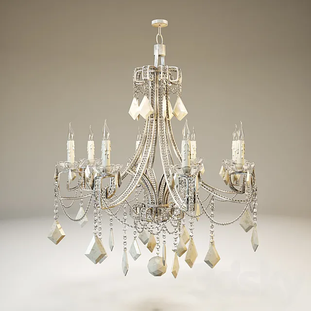 Ebanista BARDOT CHANDELIER 3D Model Ebanista BARDOT CHANDELIER 3D Model