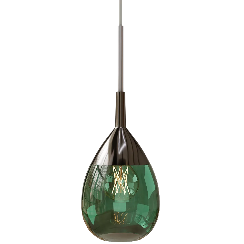EBB&FLOW – Pendant lamp Lute M 3D Model