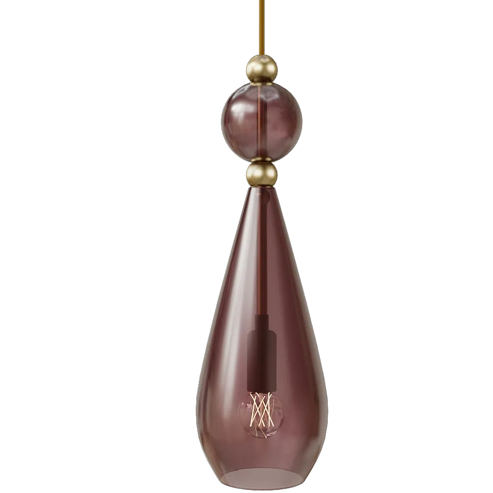 EBB&FLOW – Pendant lamp Smykke M 3D Model