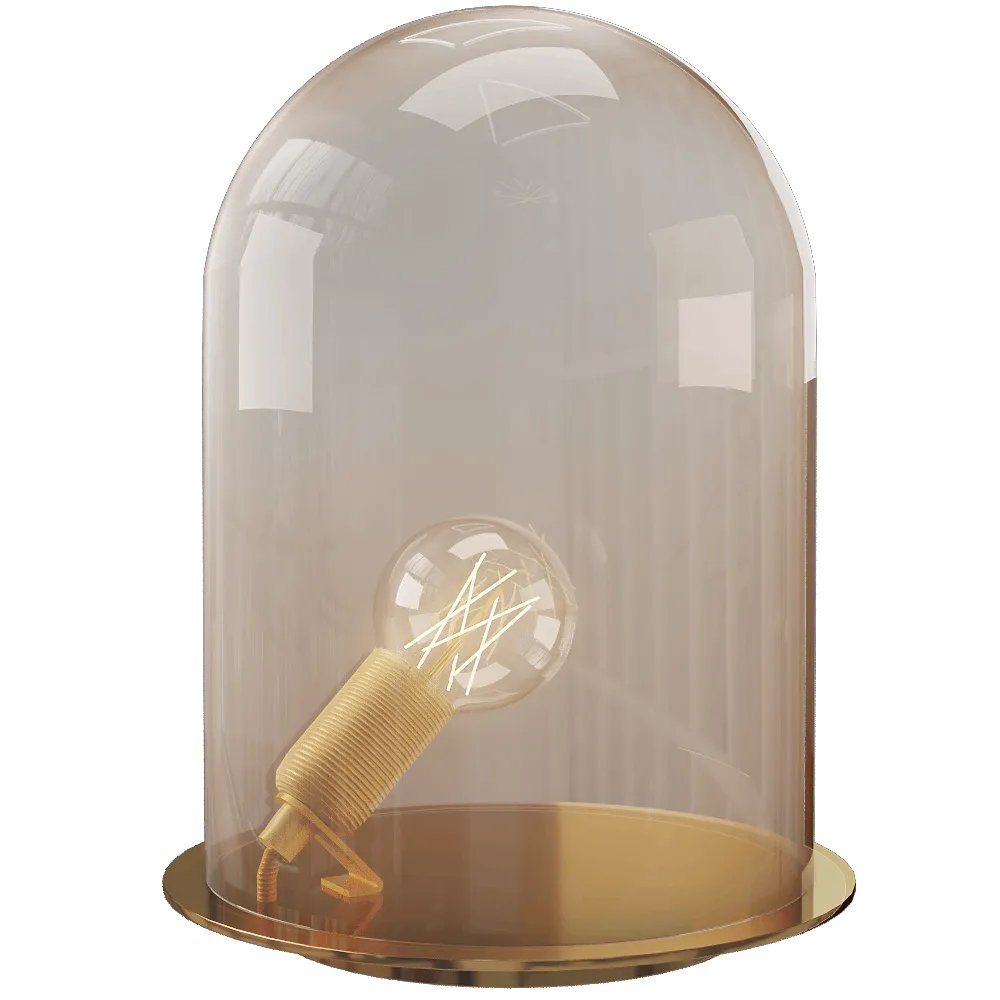 EBB&FLOW – Table lamp Glow in a Dome 3D Model EBB&FLOW – Table lamp Glow in a Dome 3D Model
