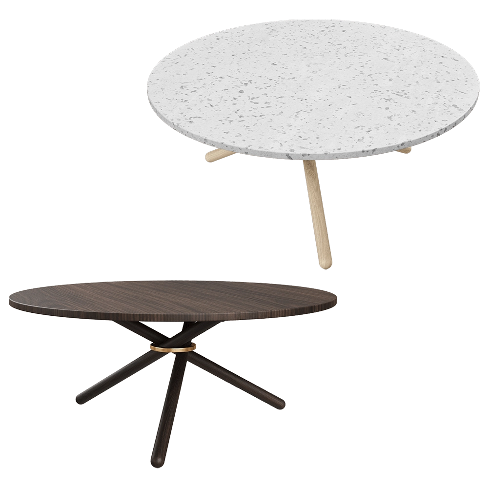 Eberhart Furniture – Coffee table Bertha 3D Model Eberhart Furniture – Coffee table Bertha 3D Model