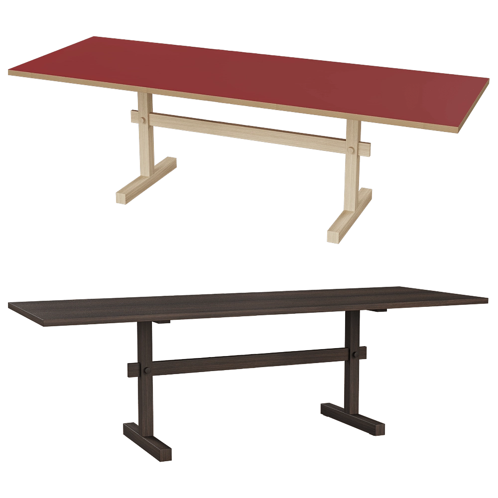Eberhart Furniture – Table Gaspard 240 3D Model Eberhart Furniture – Table Gaspard 240 3D Model