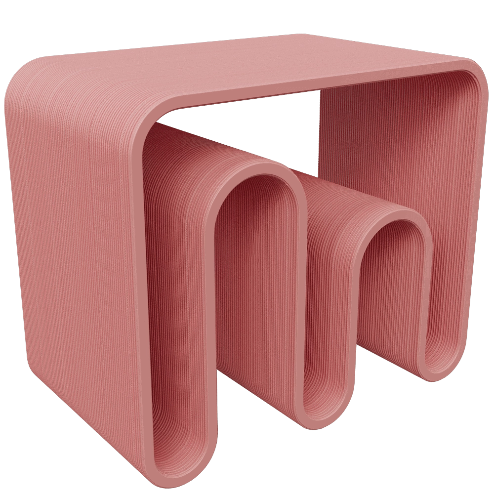 Eburet – Table stool EBURET 3D Model Eburet – Table stool EBURET 3D Model