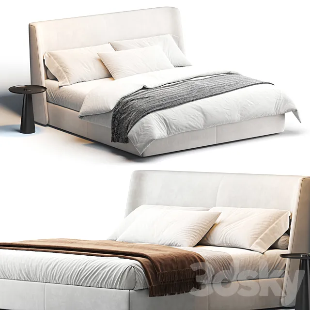 Echo Bed 3D Model Echo Bed 3D Model