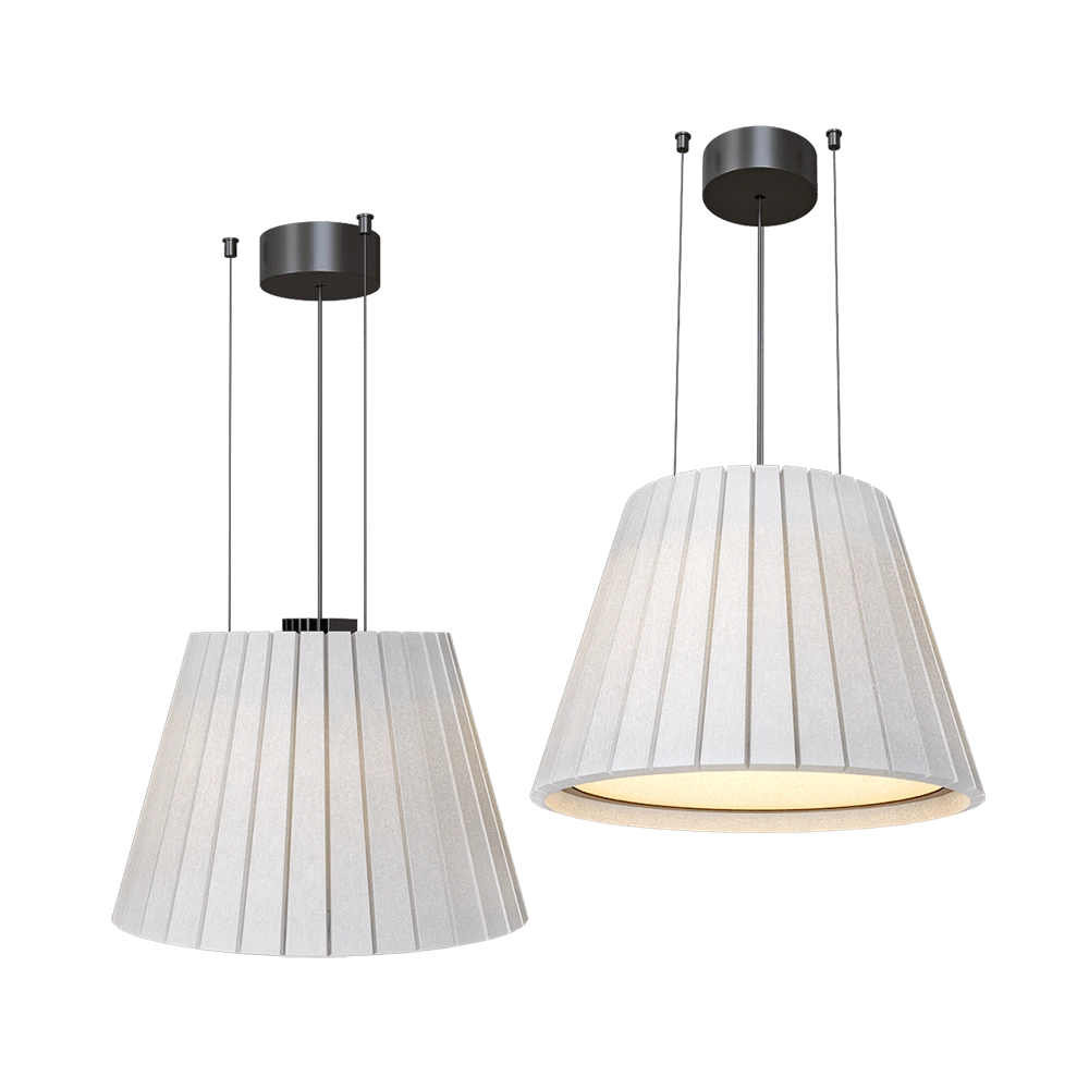 ECHOJAZZ – Pendant lamp ECHOLED CONE 3D Model