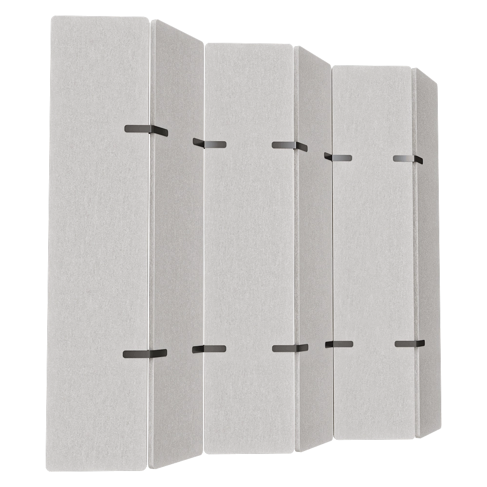 ECHOJAZZ – Room divider ECHOCOVE PALING 3D Model