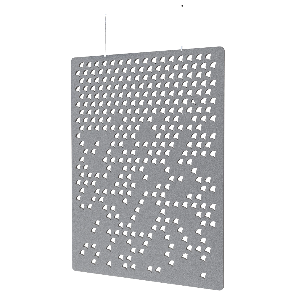 ECHOJAZZ – Room divider ECHOCURTAIN ARC 3D Model