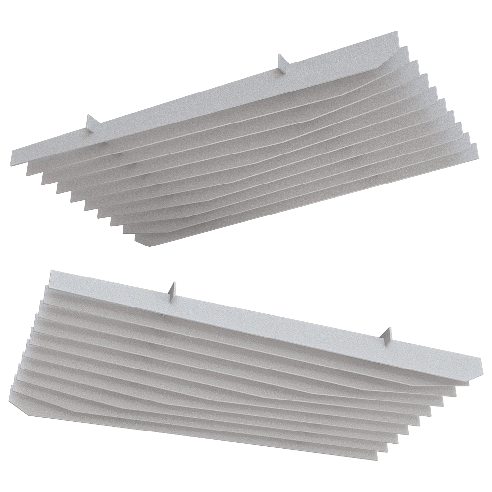 ECHOJAZZ – Sound absorbing panel ECHOBAFFLE CORNER L 3D Model