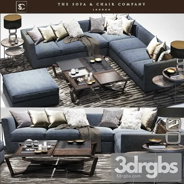 Eckard Corner Sofa Camden Coppice The Sofa Chair Company 3D Model Download Eckard Corner Sofa Camden Coppice The Sofa Chair Company 3D Model Download