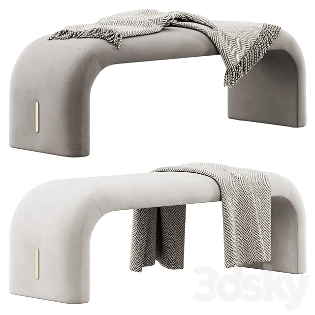 Eclipse Bench by Turri 3D Model Eclipse Bench by Turri 3D Model