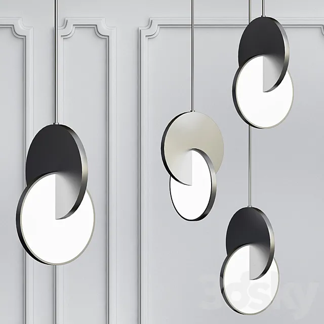 Eclipse Pendant 3D Model Eclipse Pendant 3D Model