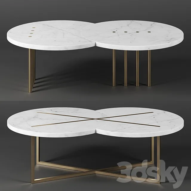 Eclipse tables by Hagit Pincovici 3DModel Eclipse tables by Hagit Pincovici 3DModel